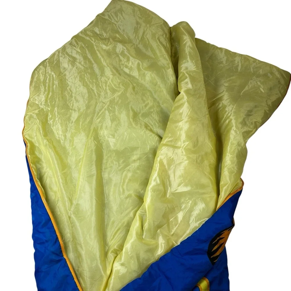 Garfield and Odie Cat‎ Nap Sleeping Bag Kids Blue Yellow Polyester